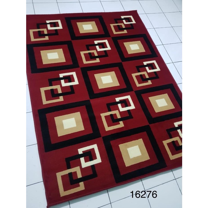 Karpet Permadani Kode 16276 Bordeaux Ukuran 230X310