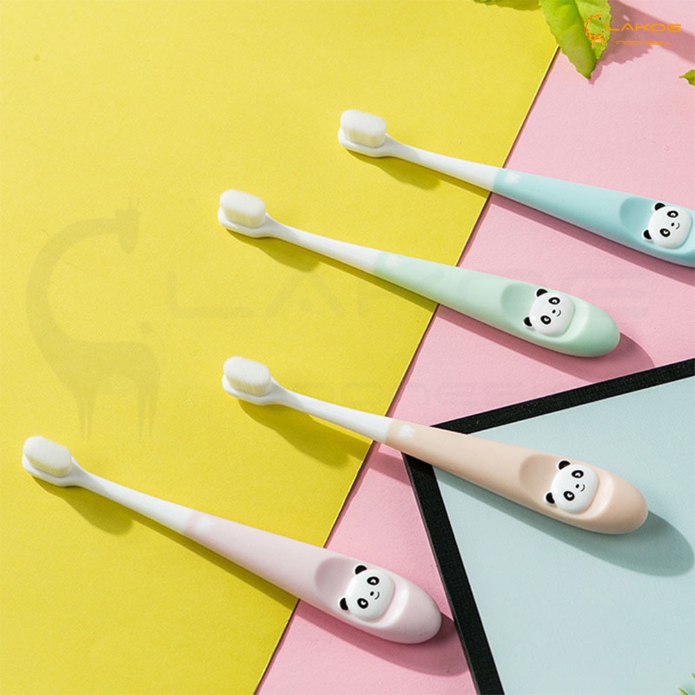 LAKOE Sikat gigi anak bayi kids training toothbrush untuk 2-12 Tahun