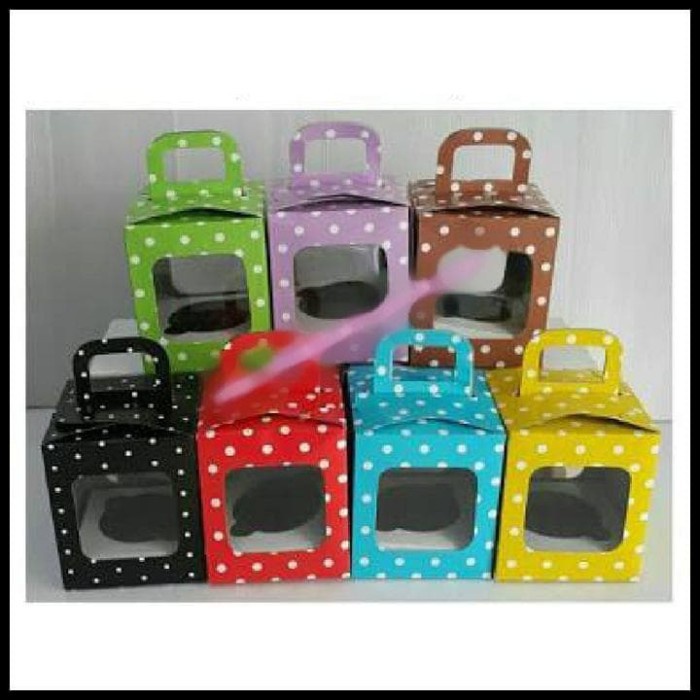 Dus Cupcake Satuan per Pak isi 12bh