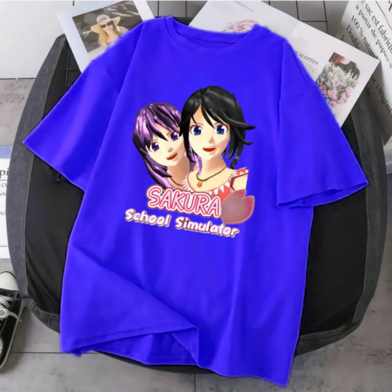 KAOS ANAK SAKURA SCHOOL SIMULATOR BAHAN PREMIUM