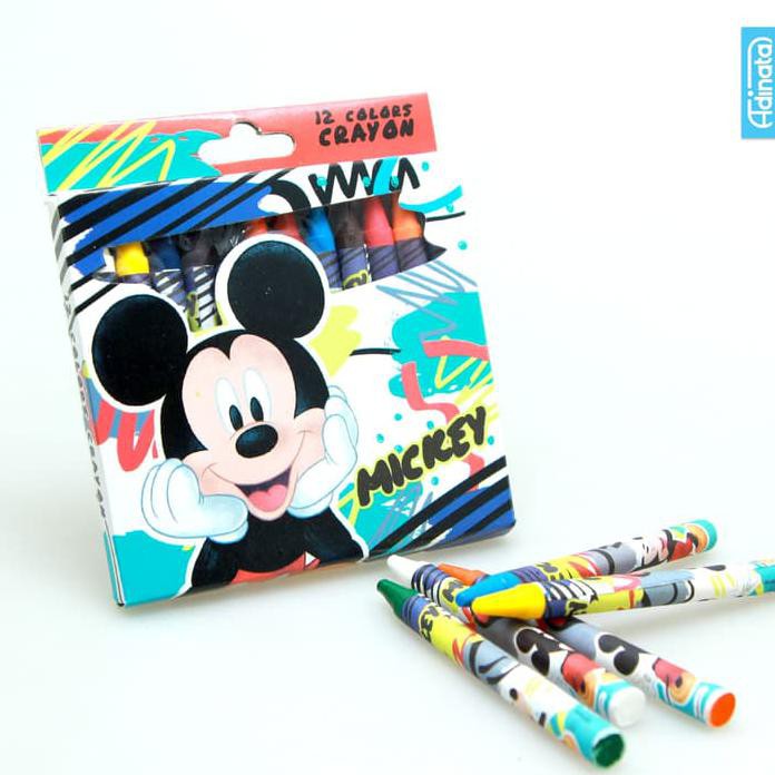 

JUAL MICKEY CRAYON ADINATA/ CRAYON 12 WARNA/ ALAT MEWARNAI TERPOPULER