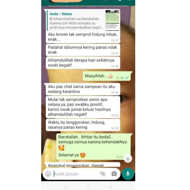 

ㅴ NU PRO 8 ORIGINAL READY STOCK. DIJAMIN 100% ASLI. ぜ