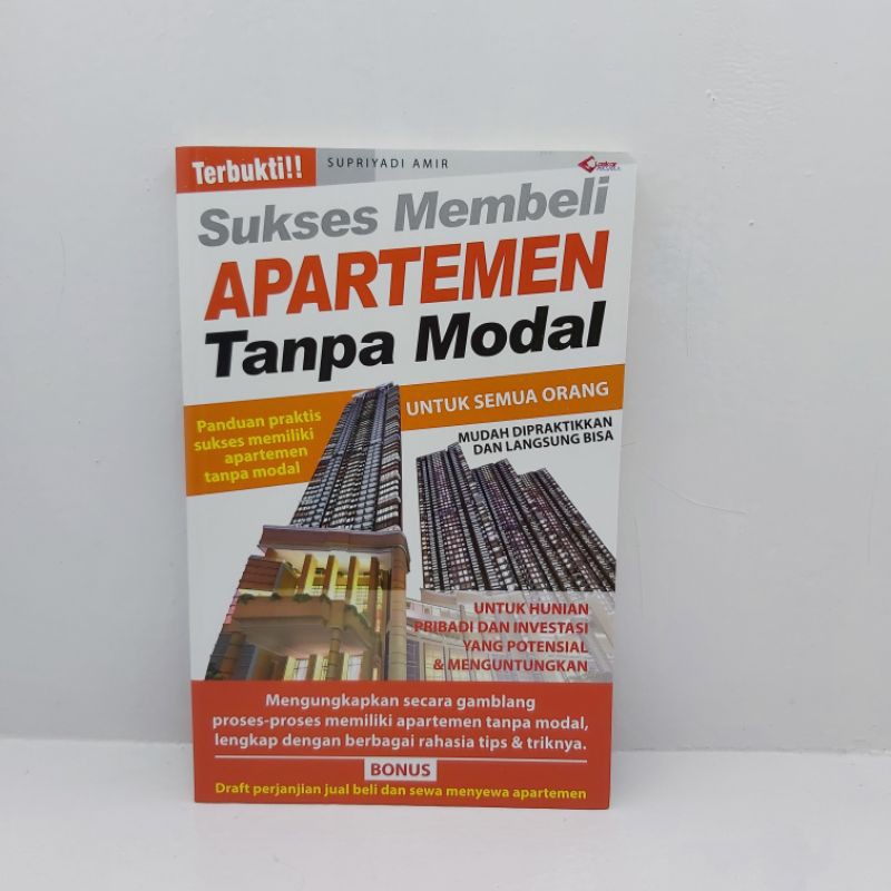 

buku sukses membeli apartemen tanpa modal