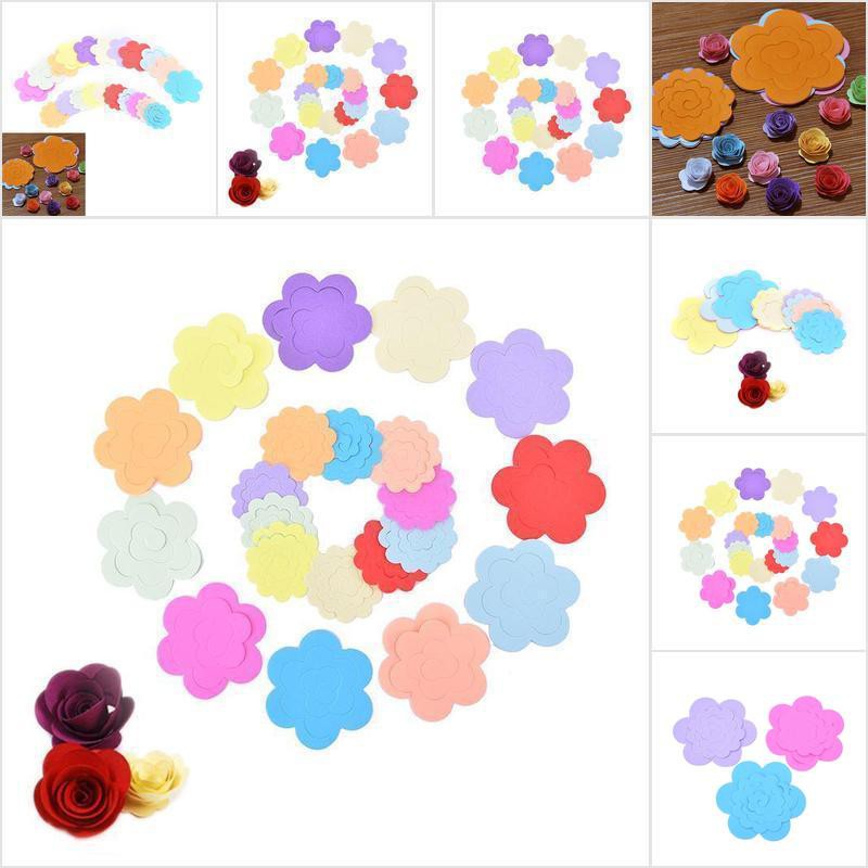 Bswc Kertas Quilling 11 Warna Bunga Mawar Handmade Diy Shopee