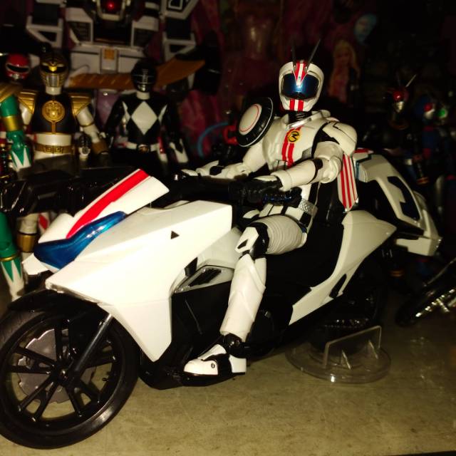 SHF kamen rider mach set motor