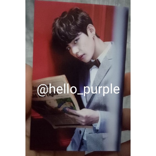 BOOKED BTS PC DOPE TAEHYUNG OFFICIAL