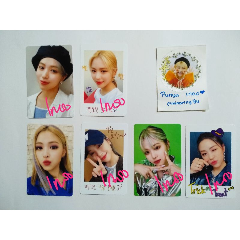 [Ready Stock] Itzy No Bad Days Yeji Lia Ryujin Chaeryeong all month