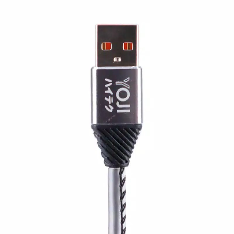 Kabel Data Kulit Premium 2.4A Fast Charging 1M micro USB Original
