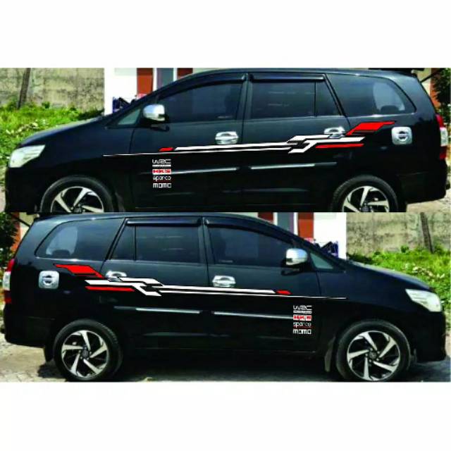 Jual Promo Stiker Mobil Innova Cutting Stiker Mobil Innova Stripe Mobil Shopee Indonesia 8813