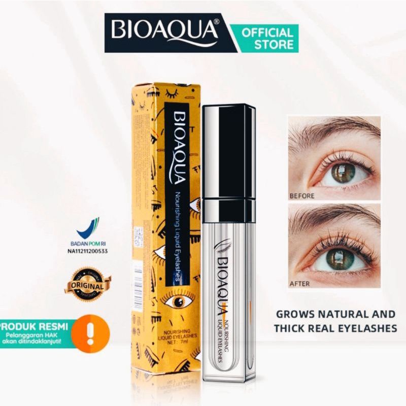 BIOAQUA EYELASH SERUM 7ML/Serum Penumbuh dan Penebal Bulumata