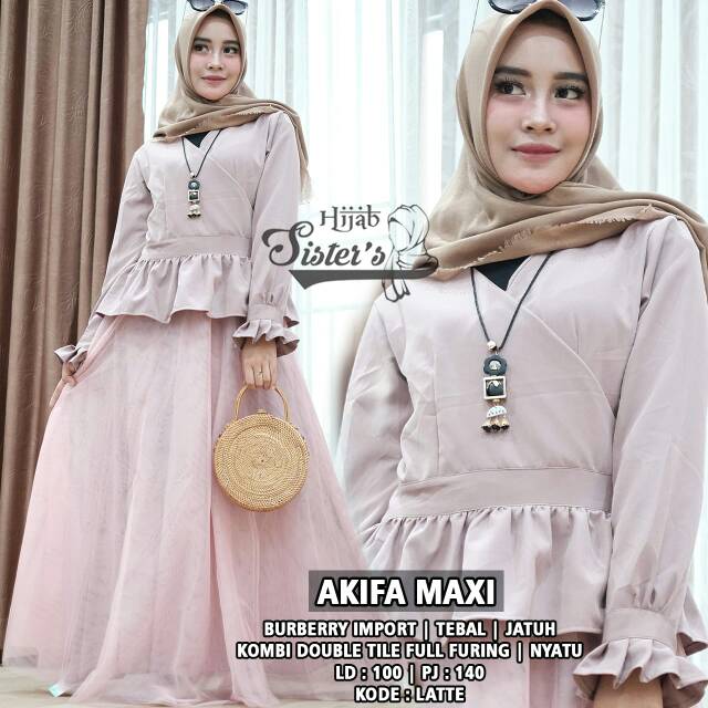 NEW MFS AKIFA MAXY HIJAB SISTERS