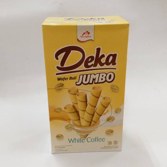 

Deka Roll Jumbo White Coffee 20×16gr