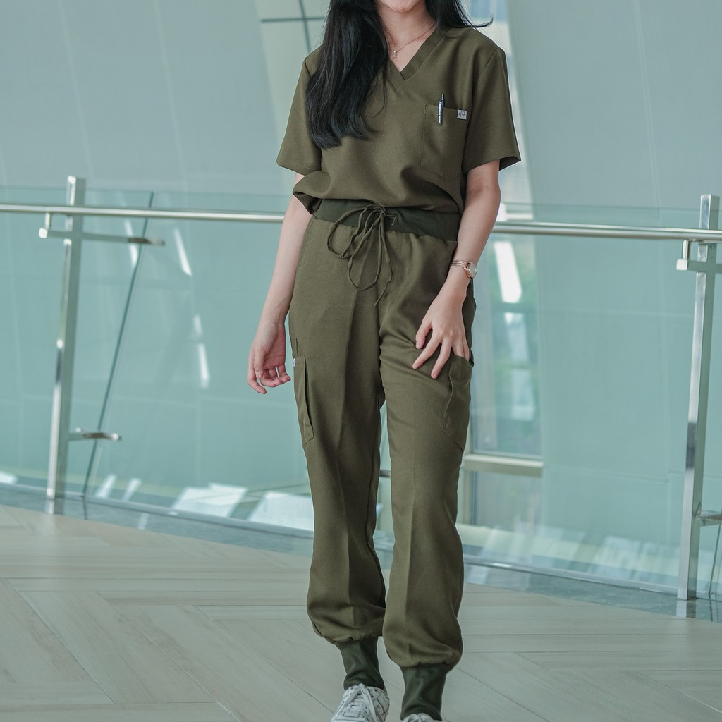 Army Invicta Jogger Scrub, Baju Jaga/OK, Unisex