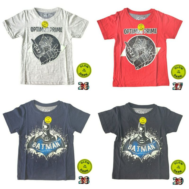 Kaos FURO GLOW IN THE DARK SUPERHERO