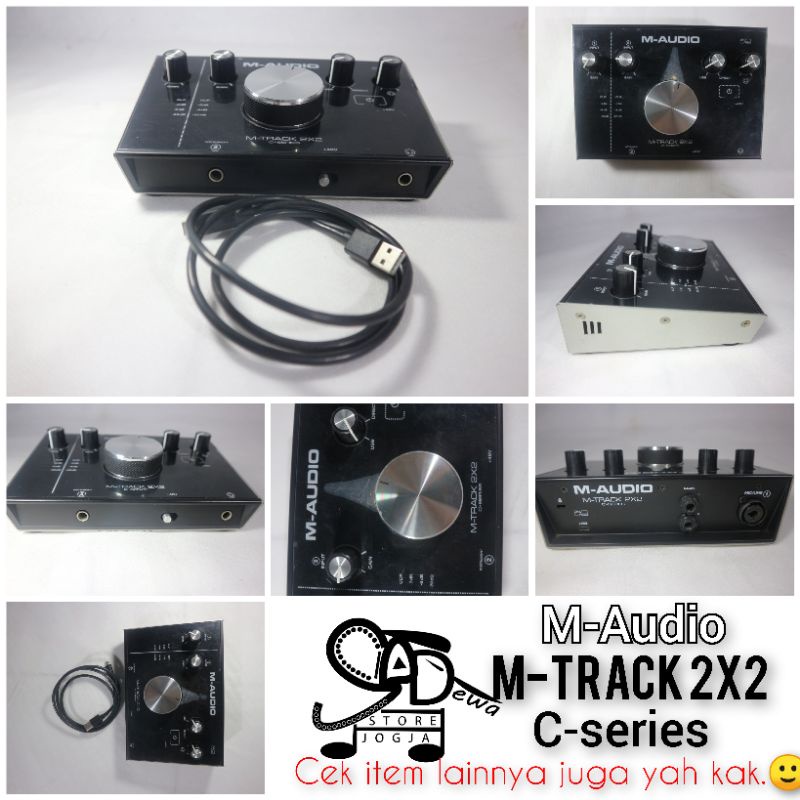 Soundcard M-audio M Track 2x2 M Audio M-Track c series sound card