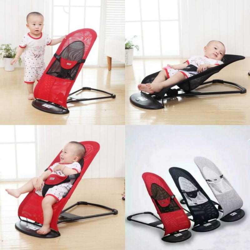 Kursi Ayunan Bayi Lipat, baby bouncher metal kokoh