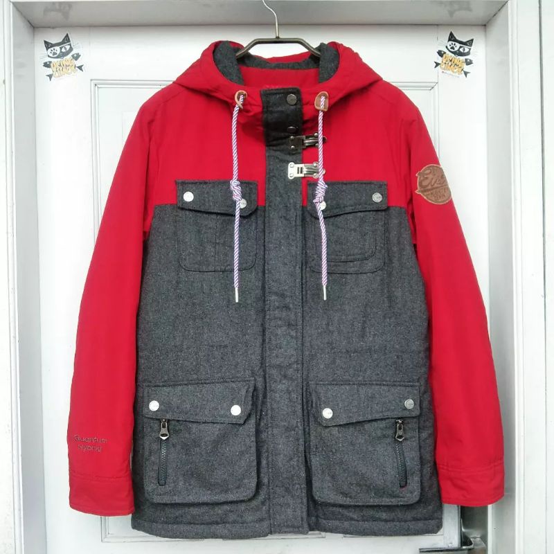 Jaket Parka Evisu Second Original Preloved