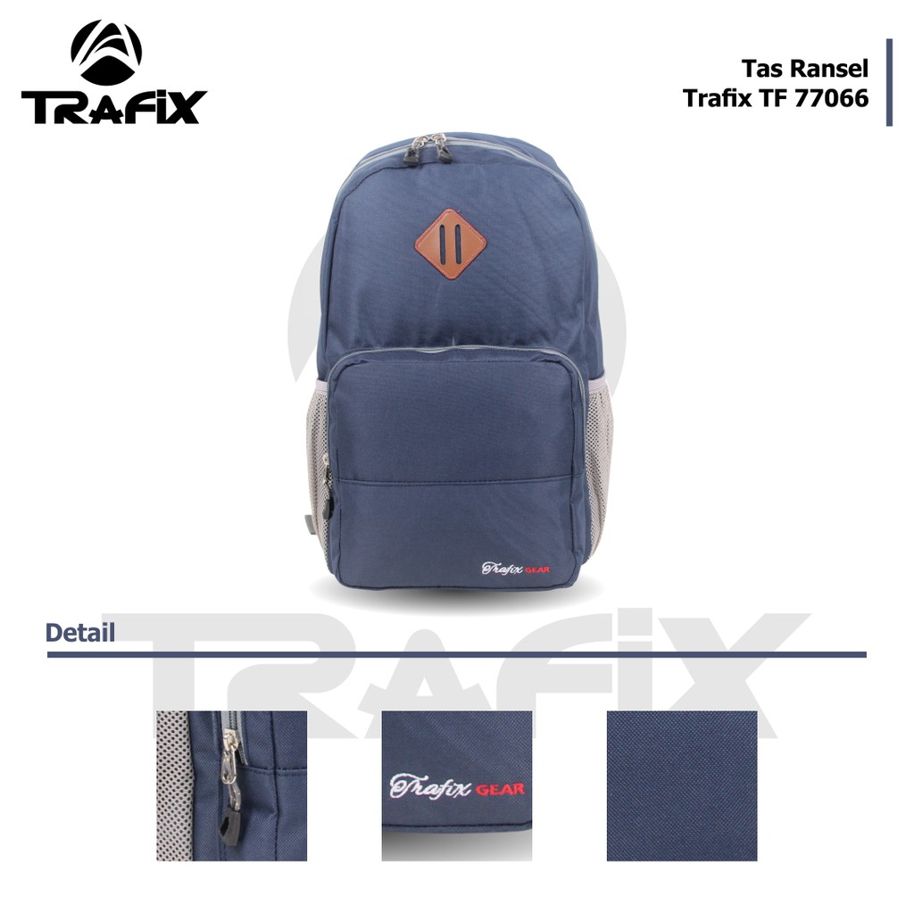 [KLIKTAS] Tas ransel Pria Trafix 77066 backpack sekolah kuliah tas punggung tahan air