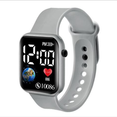 JAM TANGAN LED DIGITAL POLOS PRIA WANITA C1 3
