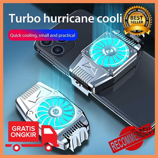 PROMO Smartphone Cooling Fan Kipas Pendingin Radiator / Cooling Pad HP Gamepad Gaming Smartphone Mob