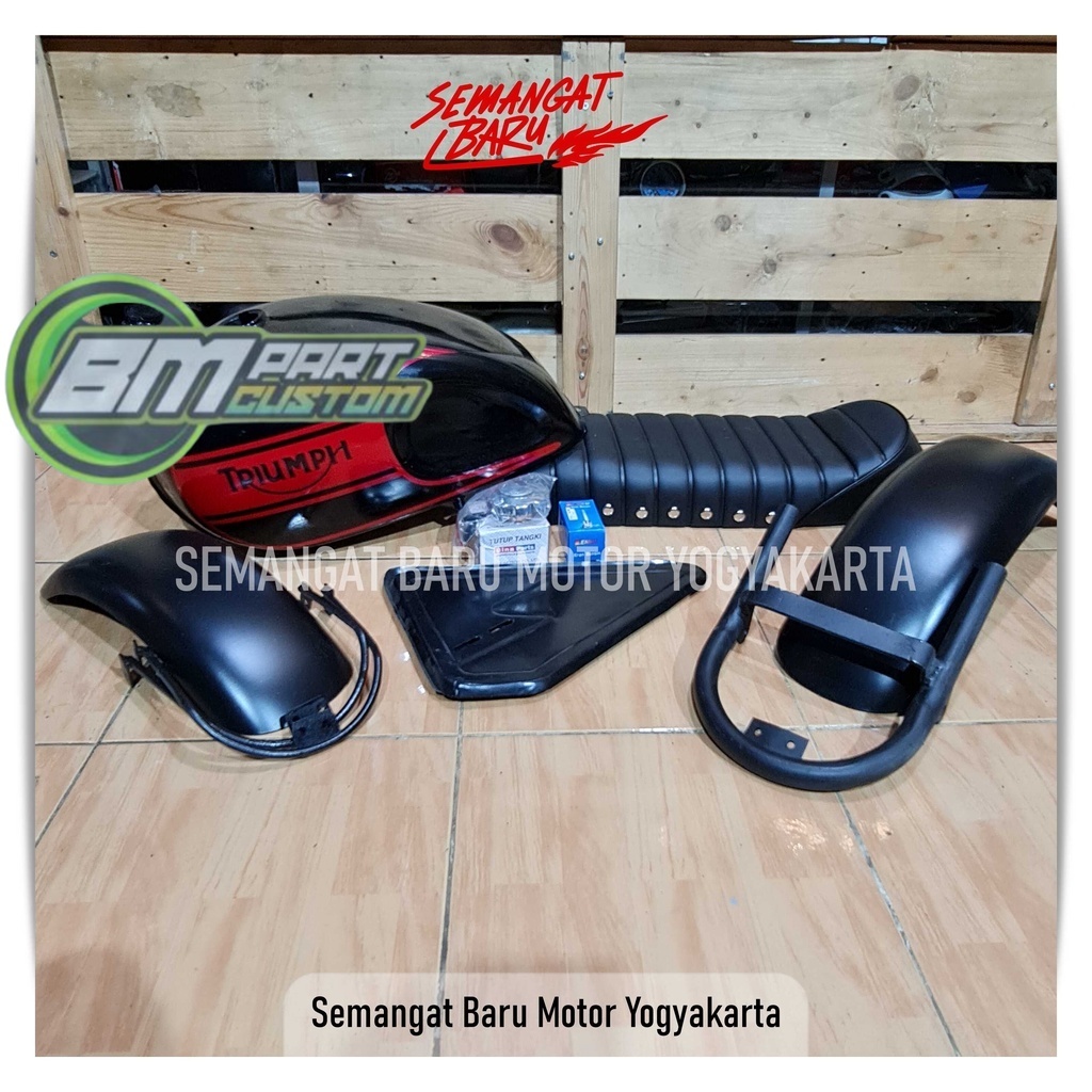 Paket Japstyle Triumph | sparepart japstyle megapro mono , scorpio , thunder middle