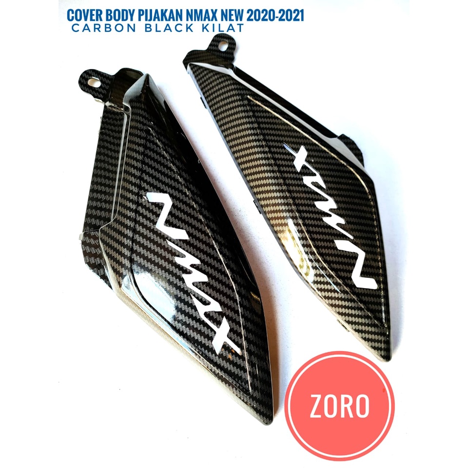 COVER BODY PIJAKAN NMAX NEW 2020-2021 CARBON ZORO