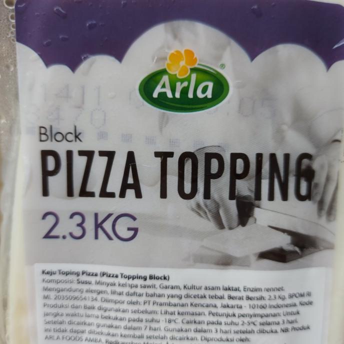 

BISA BAYAR DITEMPAT Mozzarella Arla 1 kg (topping pizza) best seller