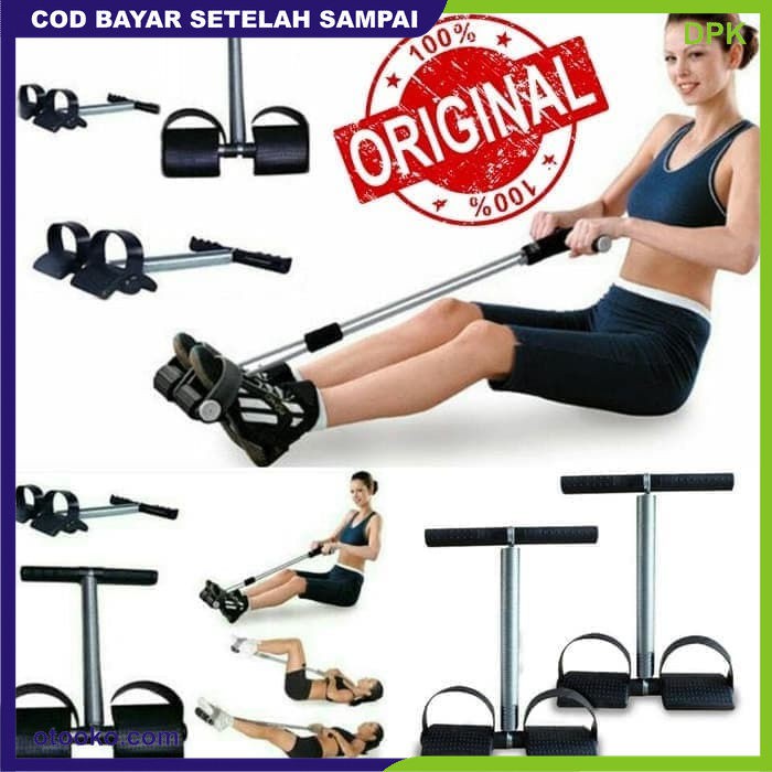 Tummy trimmer Alat Olahraga Rumah Fitness Pembakar Lemak Pedal Per 13J