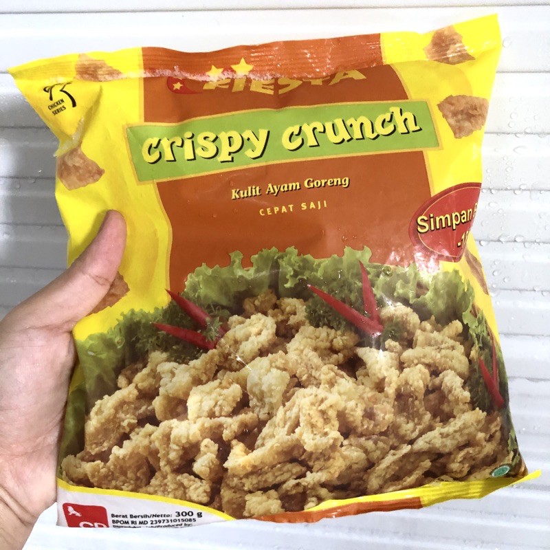 

Fiesta Chicken Crispy Crunch Kulit Ayam Goreng 350gr