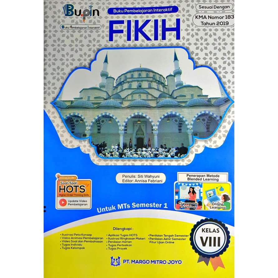 Download LKS FIKIH FIQIH MTS SMP KELAS 7 8 9 SEMESTER 1 2022/2023 BP Buku Sekolah
