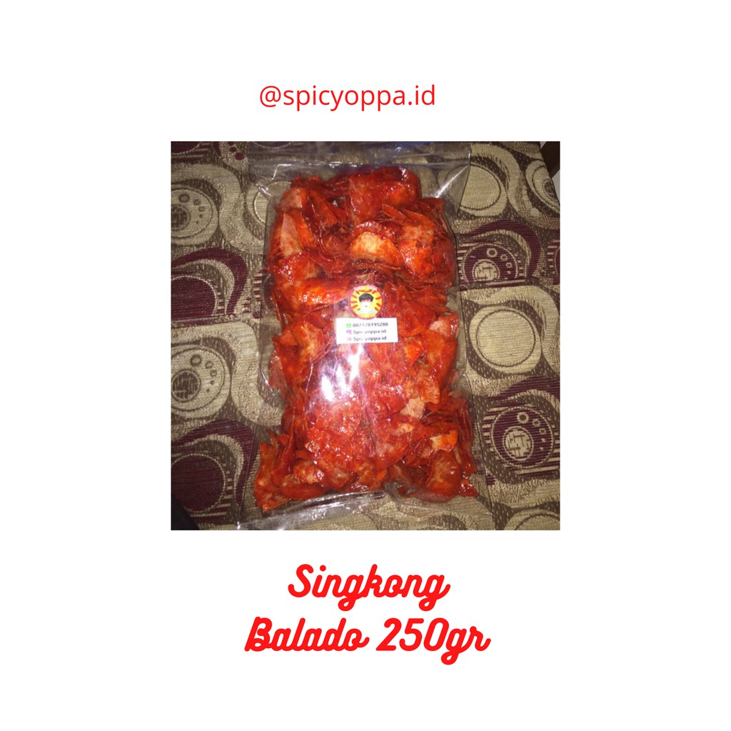 

Singkong balado 250gr