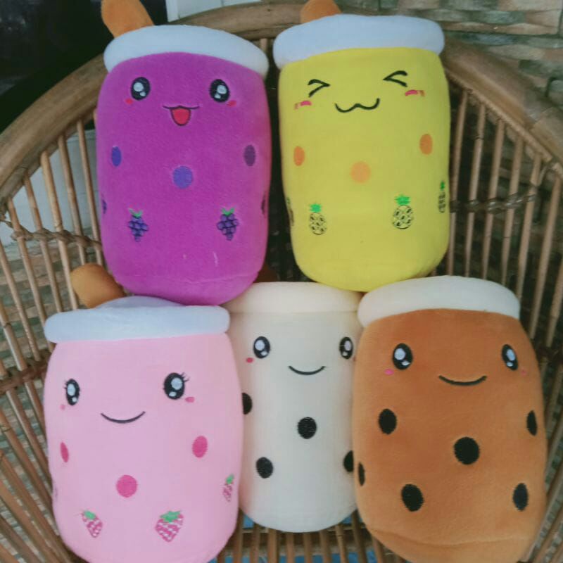 Boneka Boba mini 15cm / Boneka Mini Boba / Boneka Karakter Bahan Polyester