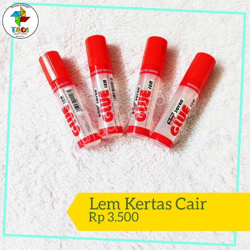 

lem kertas cair