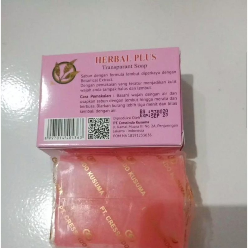 TERLARIS AMPUH SABUN HERBAL PLUS ASLI ORIGINAL BPOM