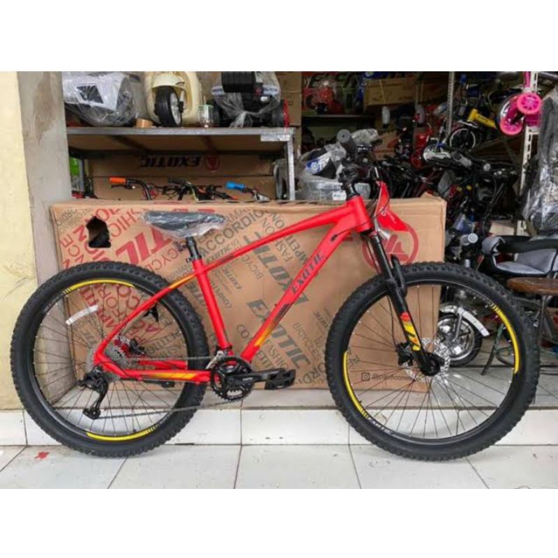 Exotic 2618 Ah 9 speed hidrolik alloy MTB 27.5 sepeda gunung