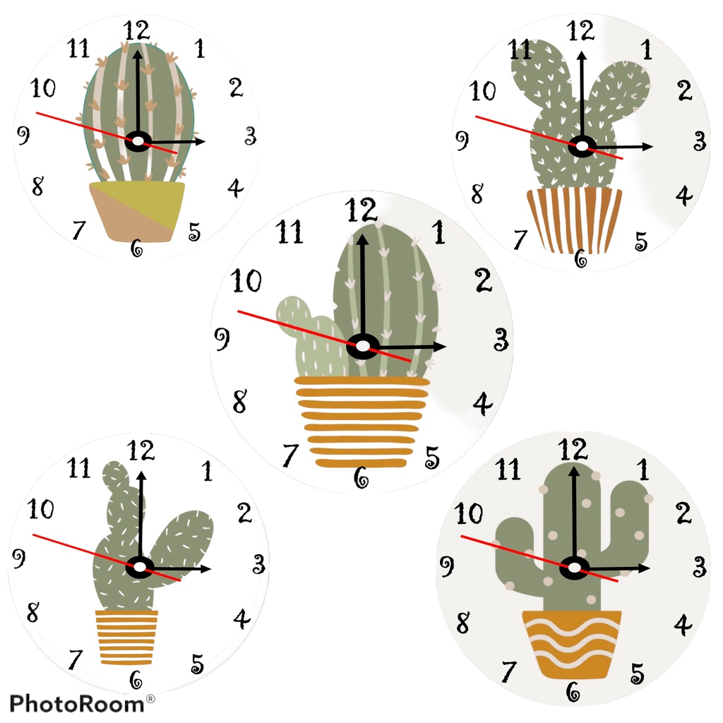 Jam Dinding Vintage Unik / Jam Dinding Kayu Minimalis Aesthetic