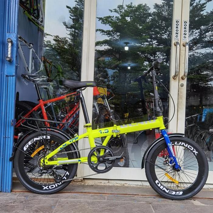 Jual Sepeda Lipat Genio Lunox 1.0 Model Baru Murah Diskon