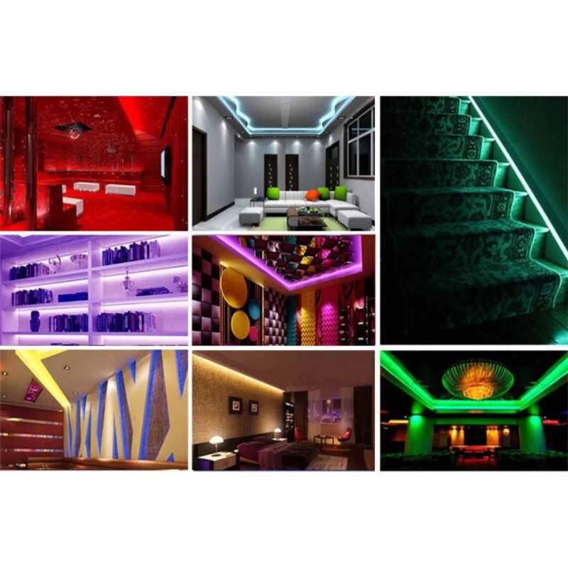 Lampu Hias Asthetic Kamar Tidur Pria Lampu Led Strip RGB Plafon Outdor