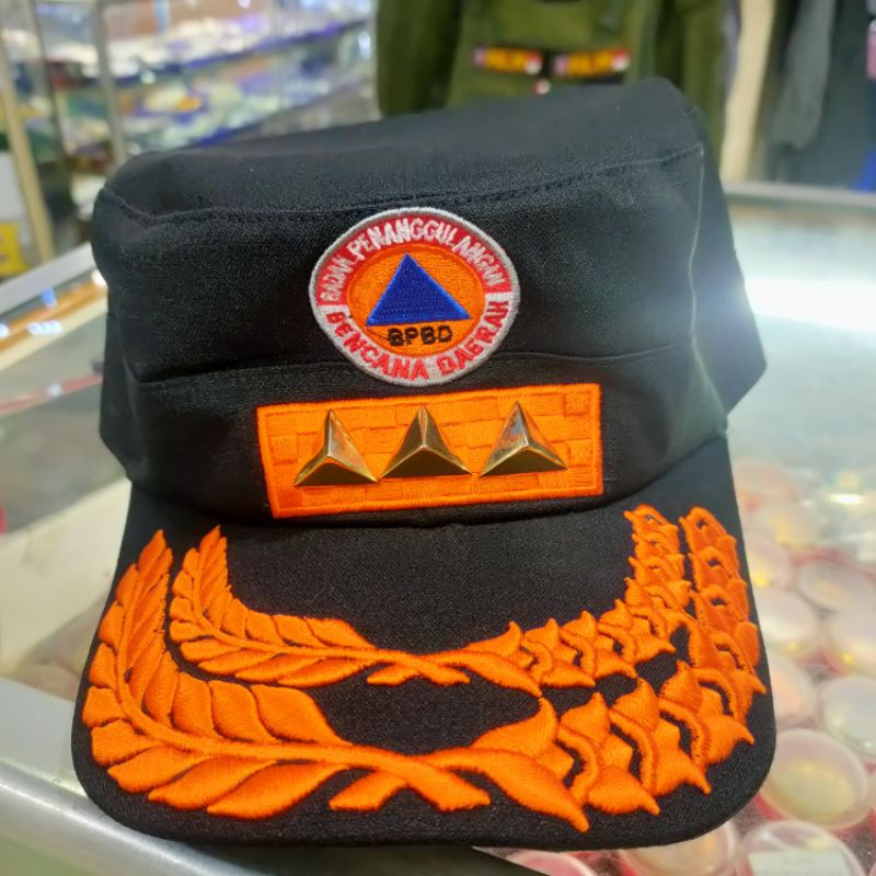 TOPI BPBD komando bintang 3