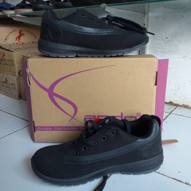 SEPATU ANDO ADELINE HITAM SEPATU ANDO HITAM SEPATU SEKOLAH SEPATU ANDO SD SEPATU SEKOLAH TALI ANAK