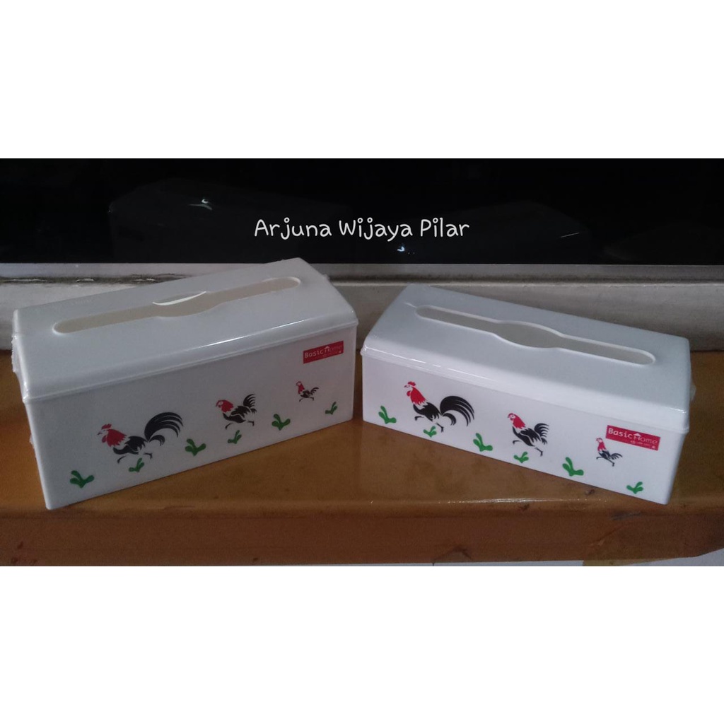 Tempat Tissue Sofila Btr-1 &amp; Btr-2 (asli printing / Bukan Stiker) Basic Home Lion star +Bubblewrap