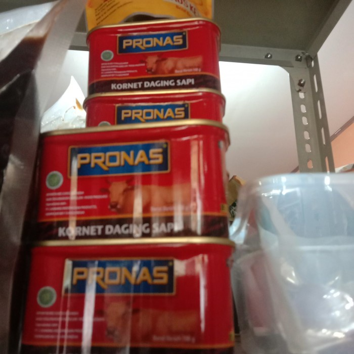 

Gg01Hh Pronas Corned Beef Kornet Daging Sapi 198Gr Ds01Gkk