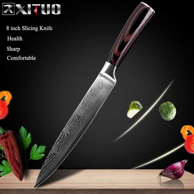 Pisau Dapur Damaskus Original
