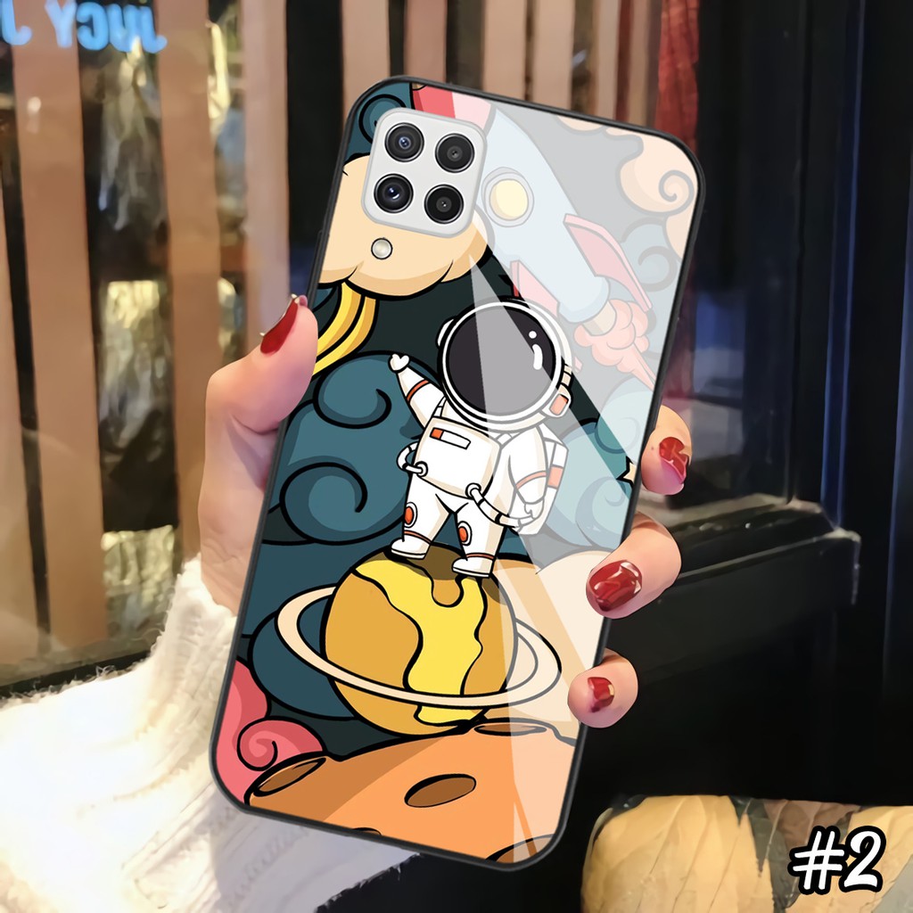 {PS352} Softcase Kaca SAMSUNG A22 4G A22 5G A32 A52 A72 A12 A02S A10S A11 A6+ A30 A10 M30S A21 A21S-NO.2