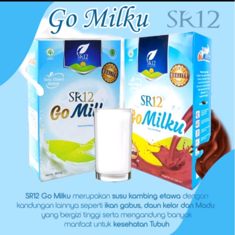 

go milku susu kambing etawa premium/ekstra daun kelor/halal