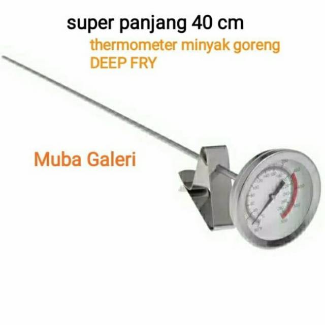 THERMOMETER MINYAK GORENG PANAS THERMOMETER MASAK MEKANIK DAPUR SERBAGUNA DEEP FRY