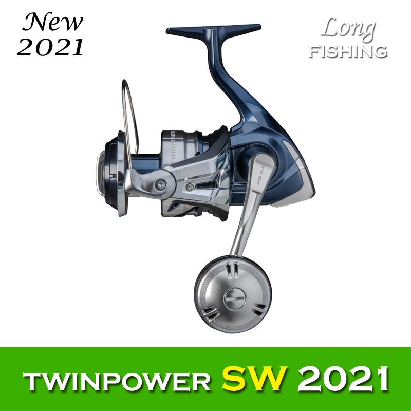 Reel Shimano TWIN POWER SW TWINPOWER SW 10000PG - 2021 Original Japan 100% Reel Saltwater Pancing La