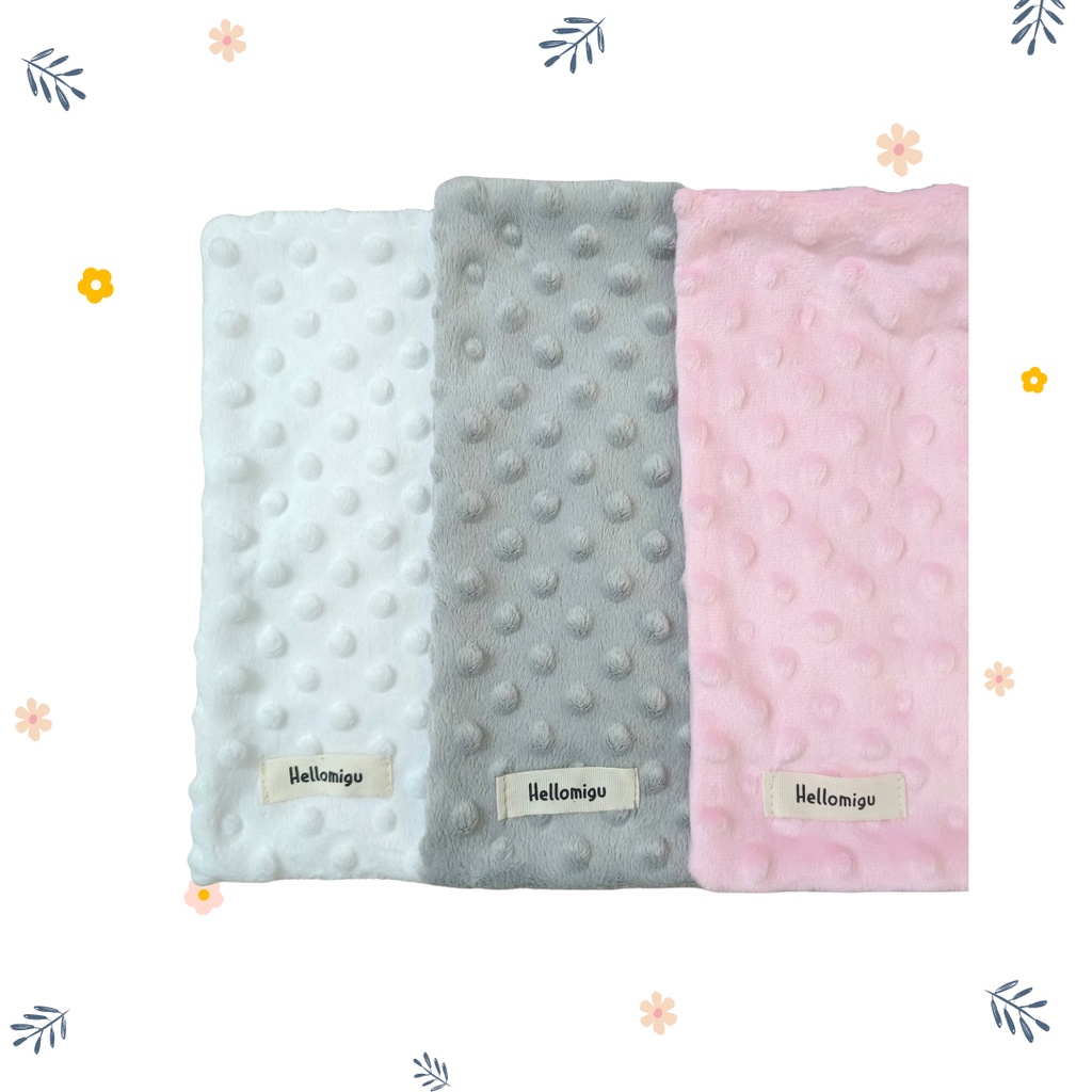 Cuddle Cloth minky mainan sensori bayi