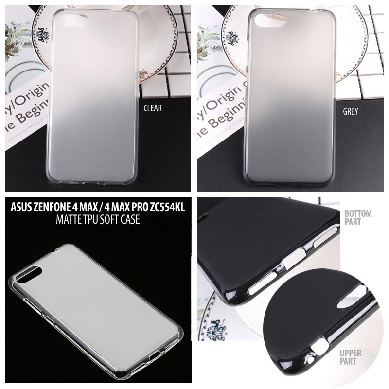 Asus Zenfone 4 Max Pro / Zenfone 4 Max ZC554KL - Matte TPU Soft Case