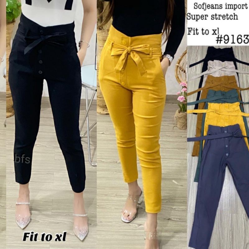 Celana Impor Wanita softjeans strecth 9163